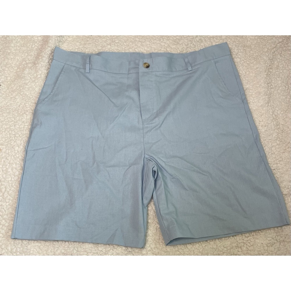 NWT Men's Ouku‎ Linen Shorts Light Blue 2XL